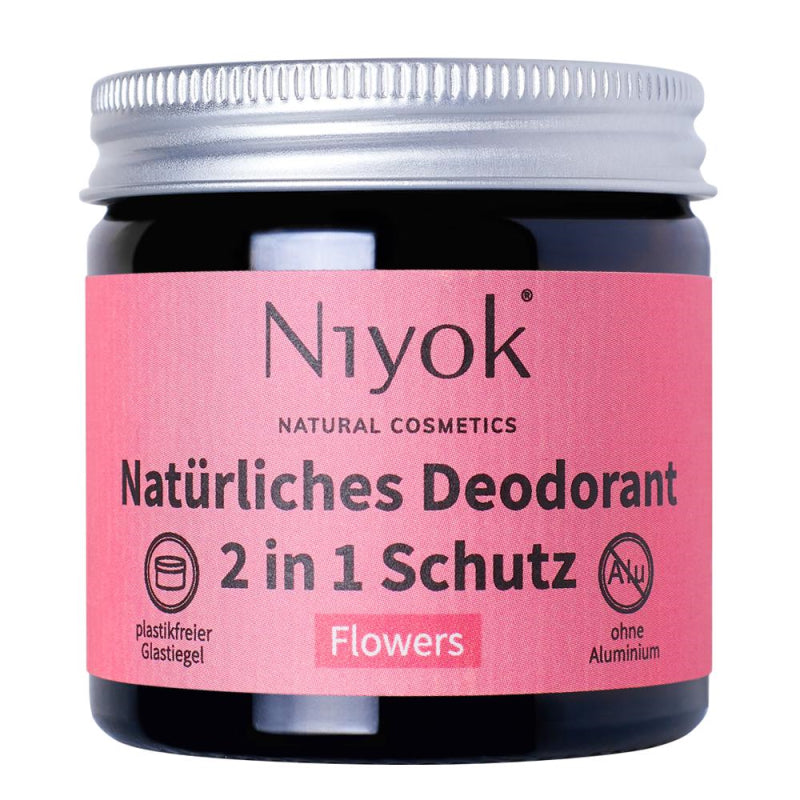 Niyok - Natural Deodorant 2 in 1 Protection - Stay Fresh All Day 🌸