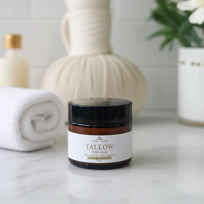 Schweizer Tallow Balm Pure – 100% Demeter Bio-Rindertalg ohne Zusätze von Swiss Eden