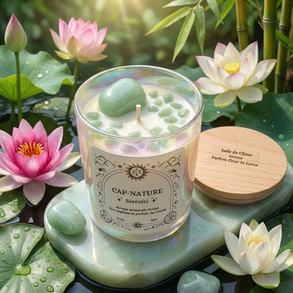 Équilibre – Jade & Fleur de Lotus