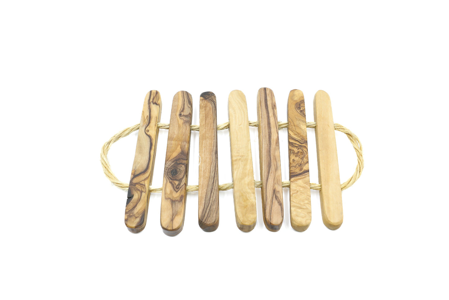 Olive wood coaster, trivet