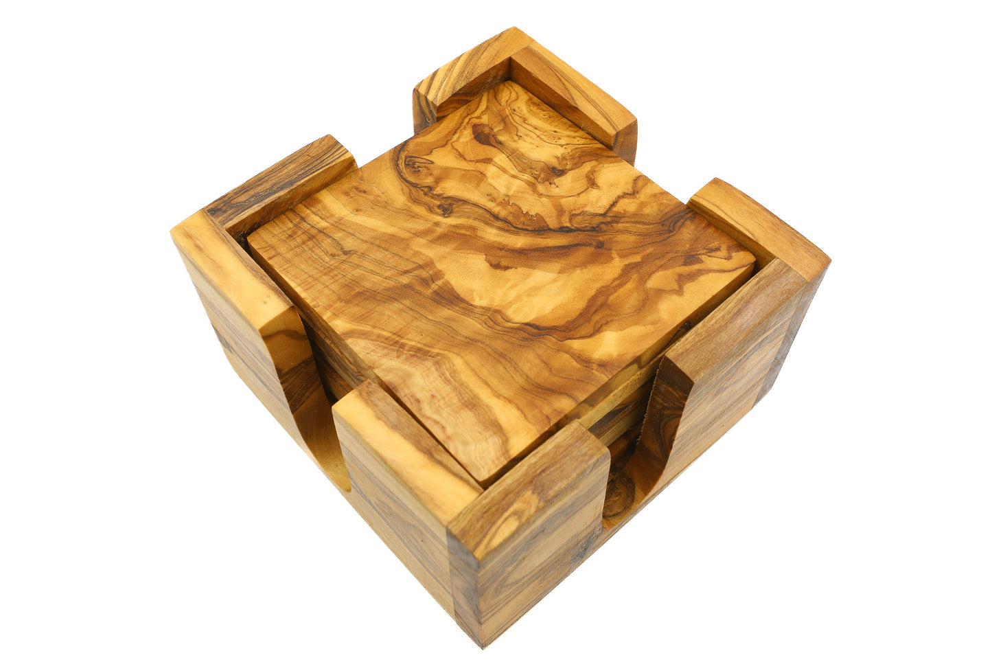 Olive wood coaster, trivet