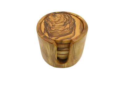 Olive wood coaster, trivet