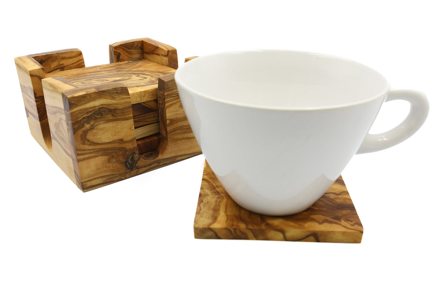 Olive wood coaster, trivet