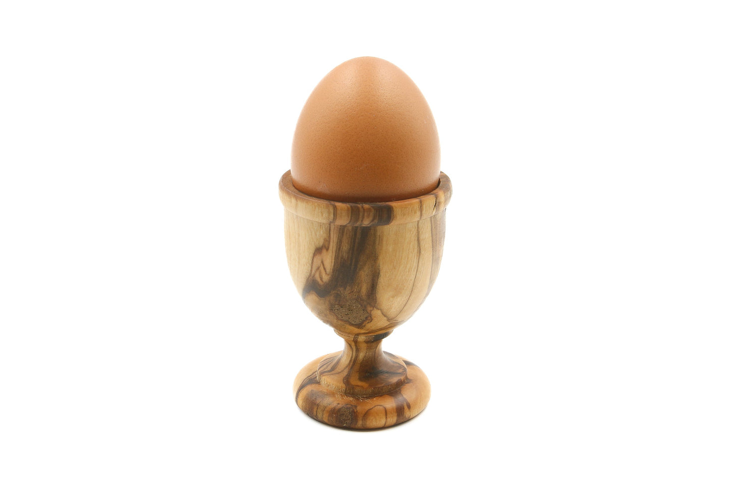 Olive wood egg cup