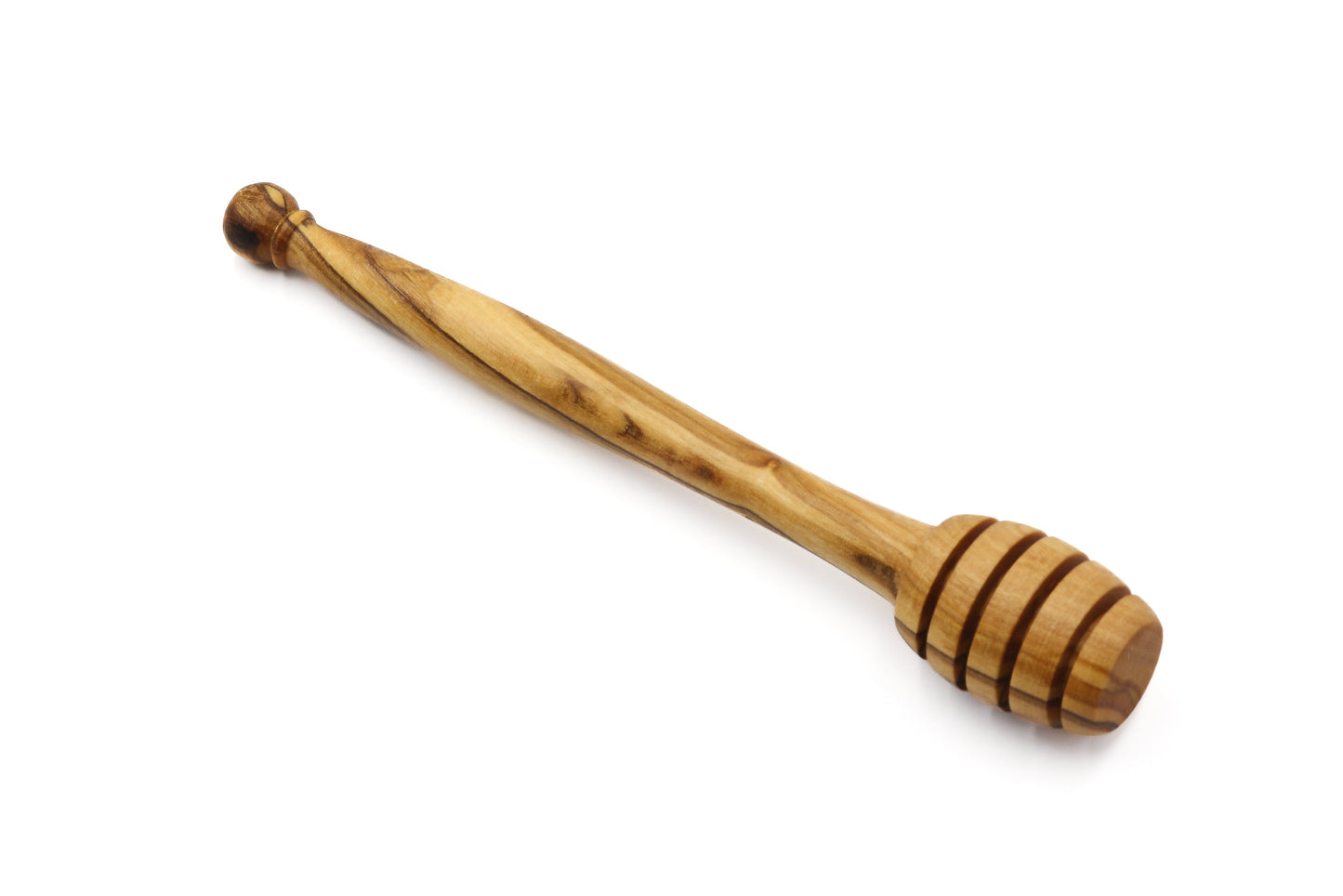 Olive wood honey dippers, honey wand, wooden stick for honey