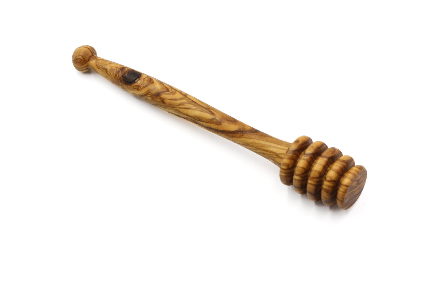 Olive wood honey dippers, honey wand, wooden stick for honey