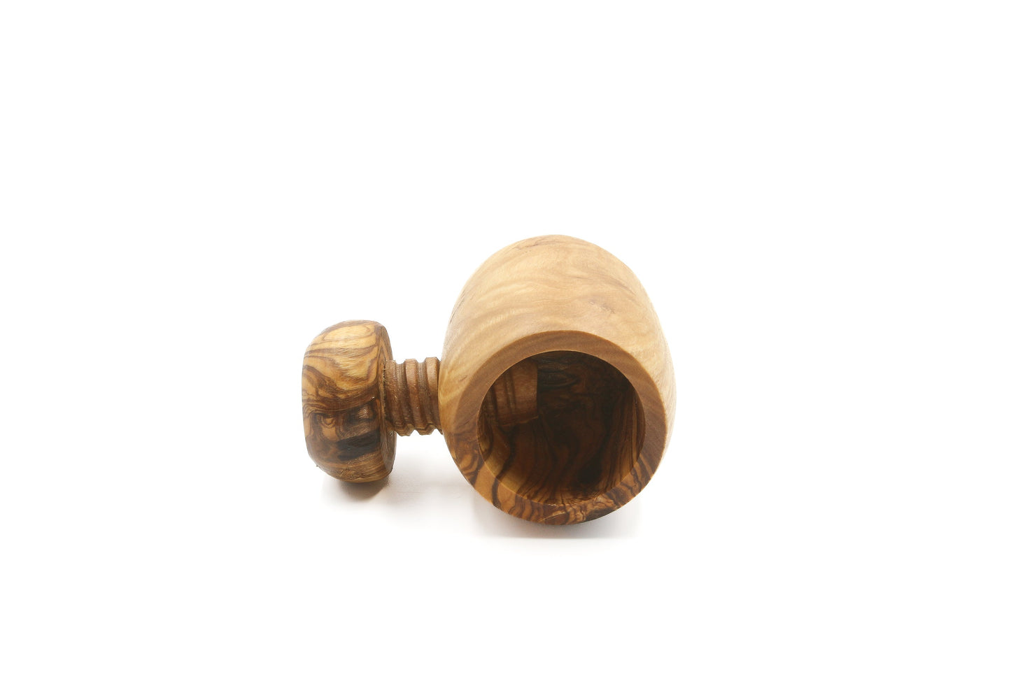 Olive wood nutcracker, screw nut cracker