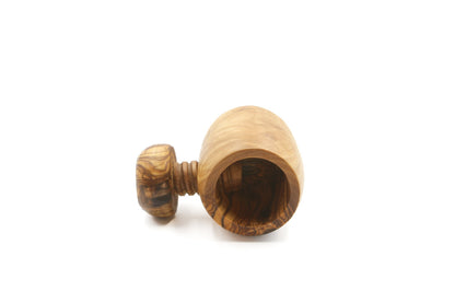 Olive wood nutcracker, screw nut cracker