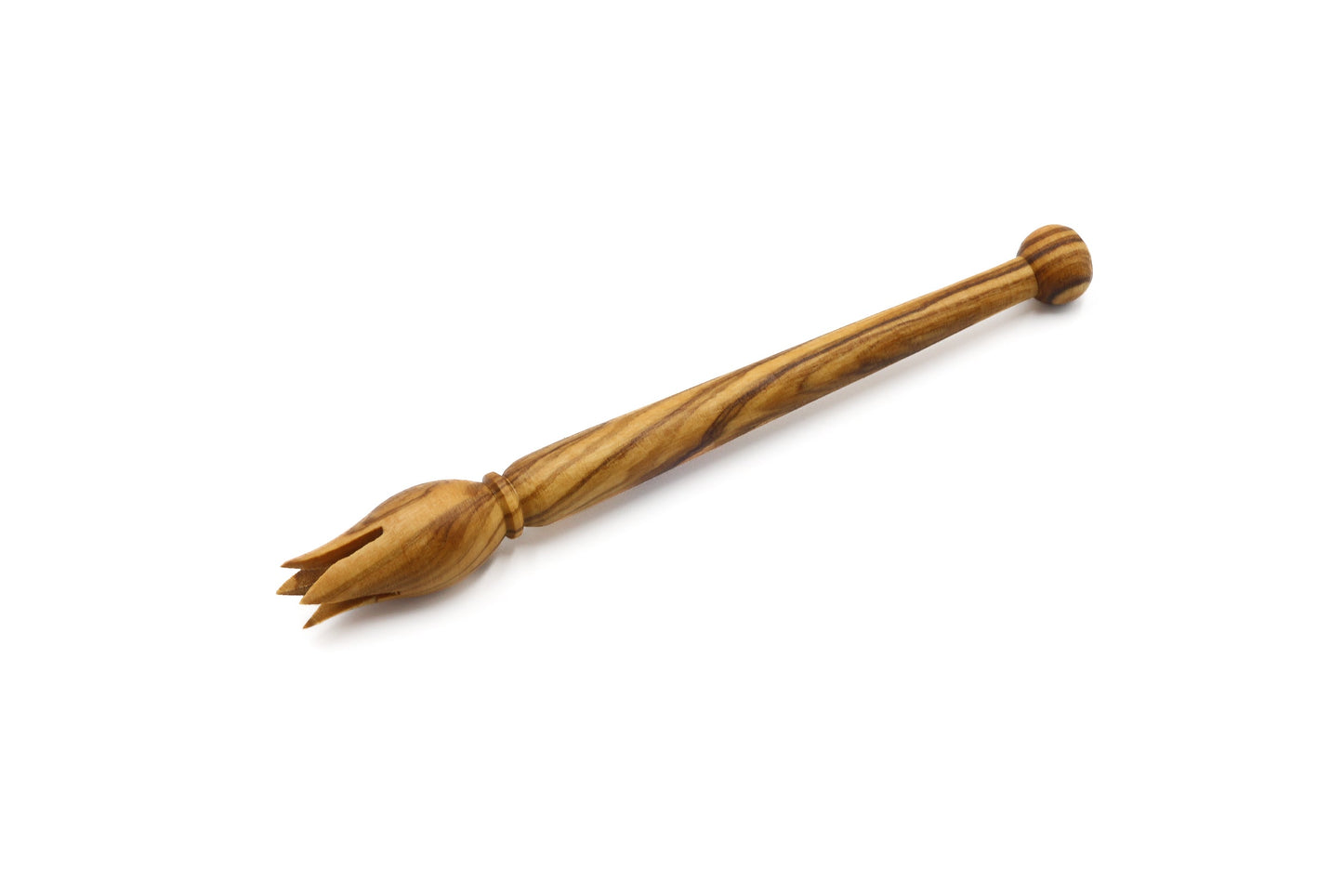 Olive wood pick olive, cocktail fork, pickle fork