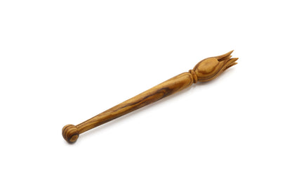 Olive wood pick olive, cocktail fork, pickle fork