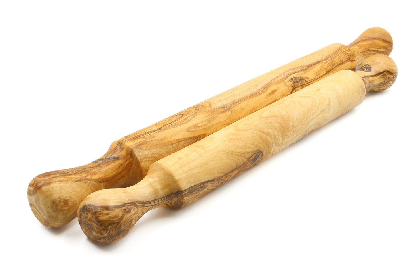 Olive wood rolling pin, dough roller