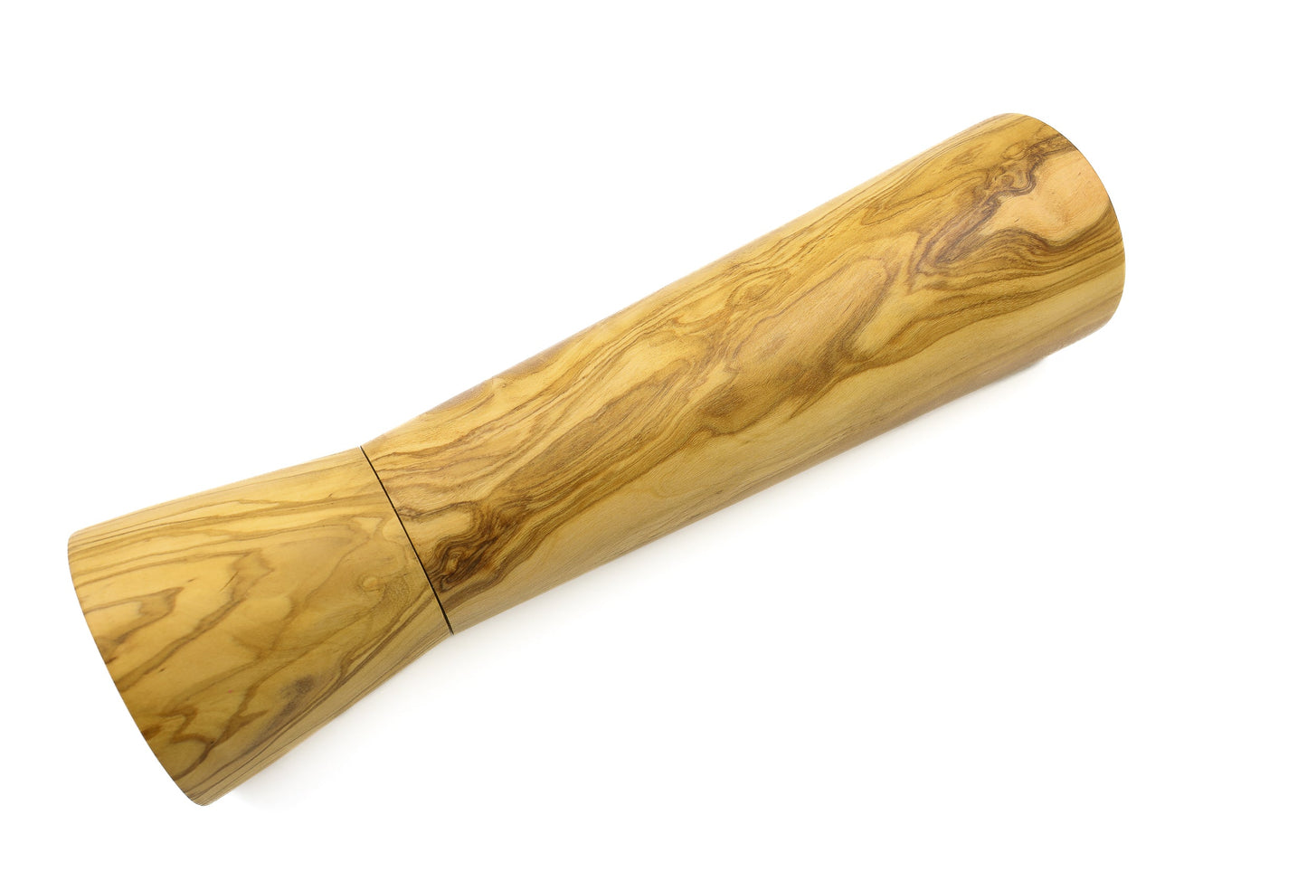 Olive wood salt and pepper mills, spices grinders, ceramic mechanism
