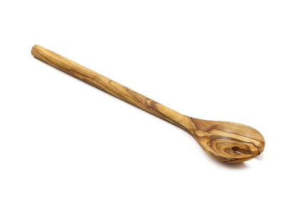 Olive wood scandia style salad serving fork