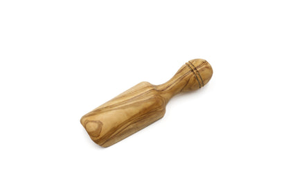 Olive wood scoops, measuring spoons