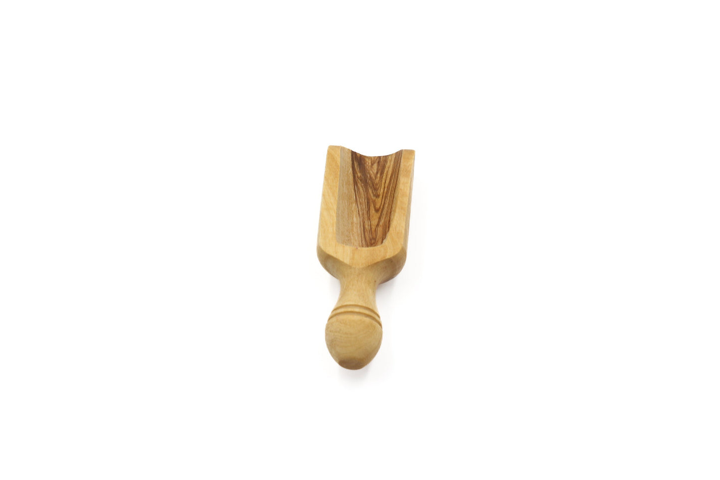 Olive wood scoops, measuring spoons