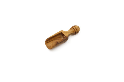 Olive wood scoops, measuring spoons