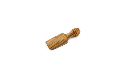 Olive wood scoops, measuring spoons