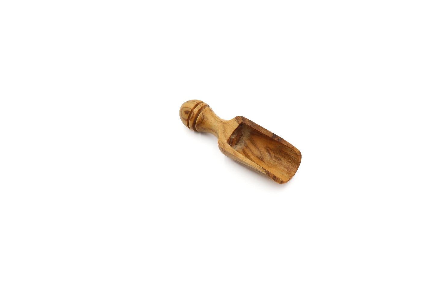 Olive wood scoops, measuring spoons