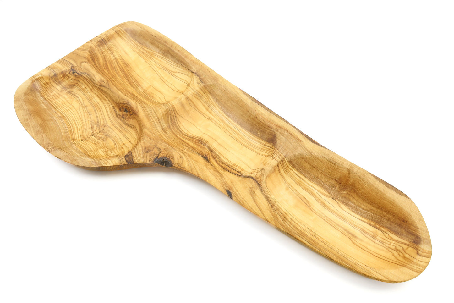 Irregular shape olive wood appetizer tray, sectional tray