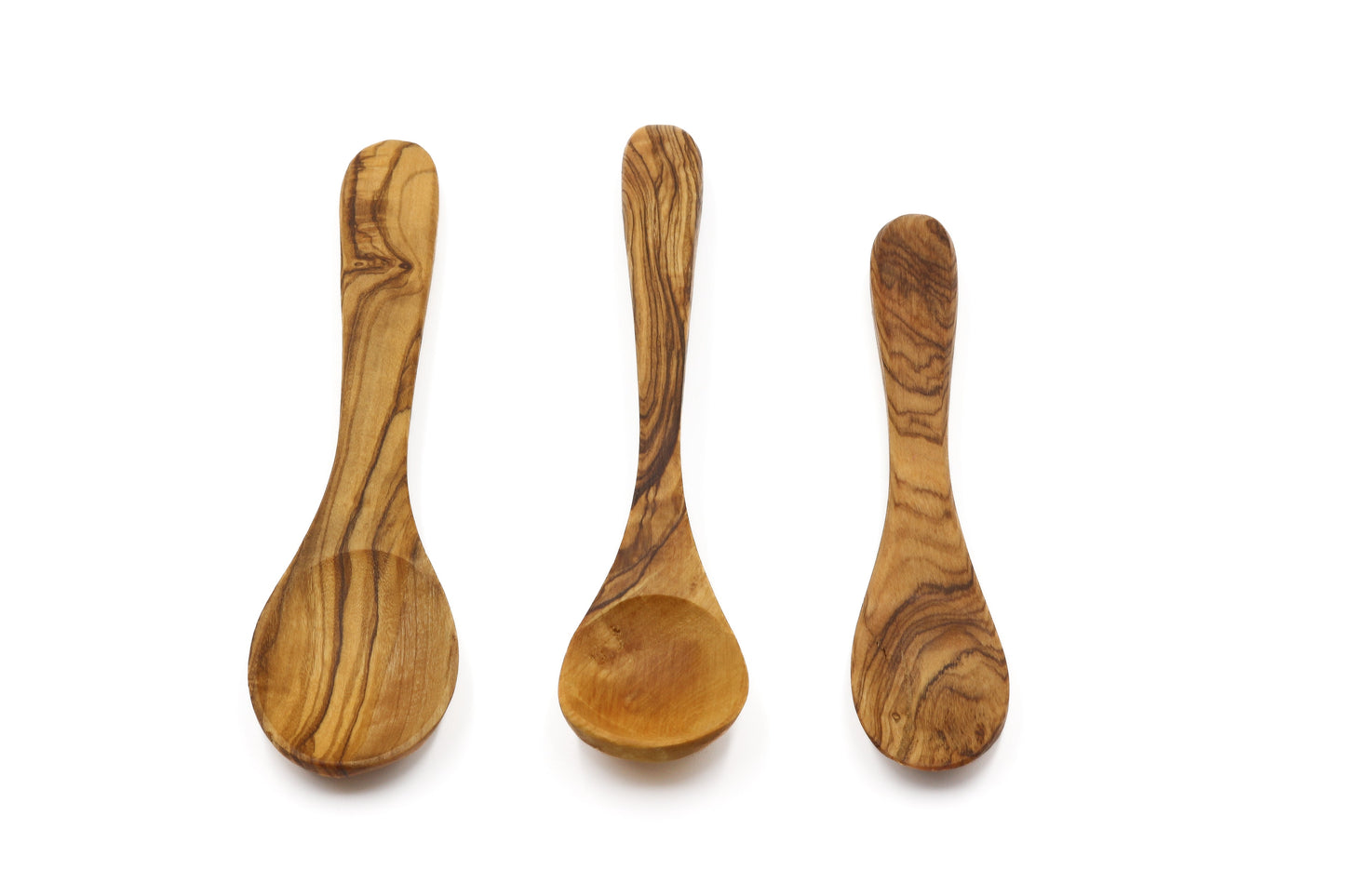 Olive wood small versatile spoon