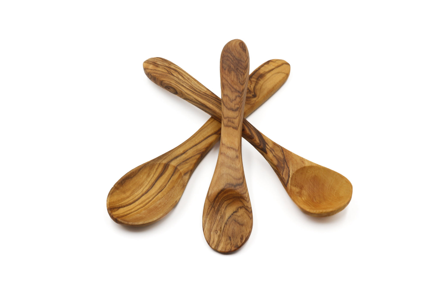 Olive wood small versatile spoon