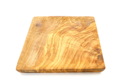 Olive wood square plates, rectangular dishes