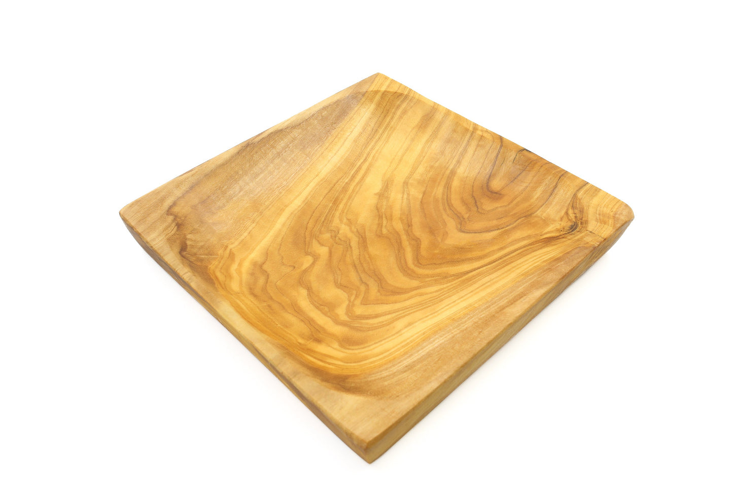 Olive wood square plates, rectangular dishes