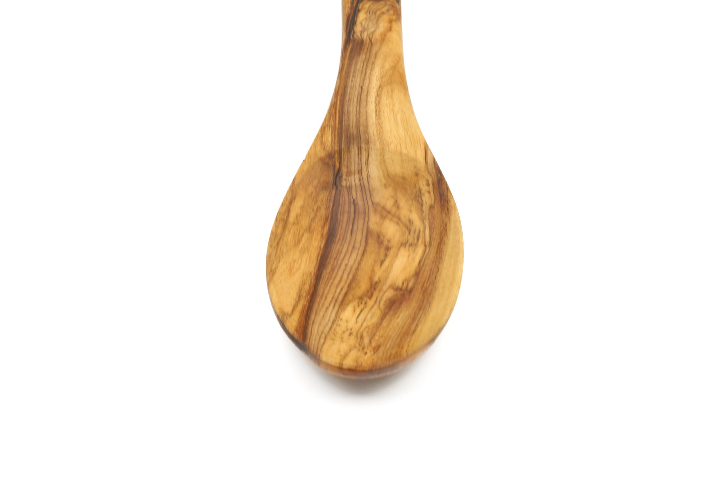 Olive wood stirring, mixing, and cooking spoon