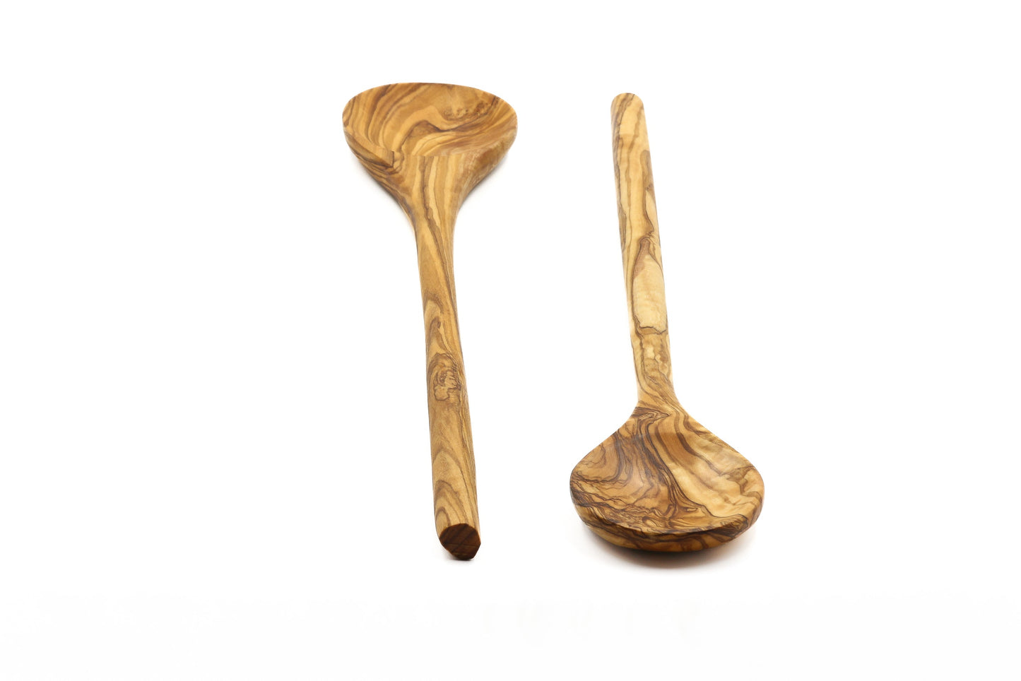 Olive wood stirring, mixing, and cooking spoon