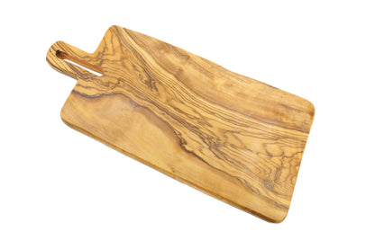 Stylish olive wood food presentation board