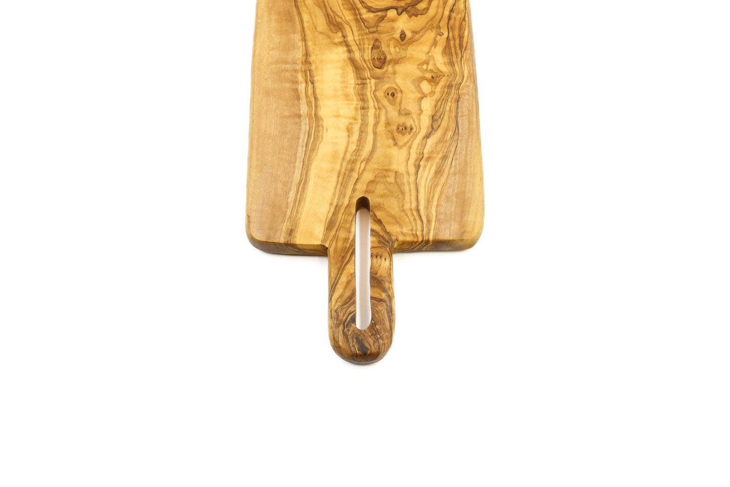 Stylish olive wood food presentation board