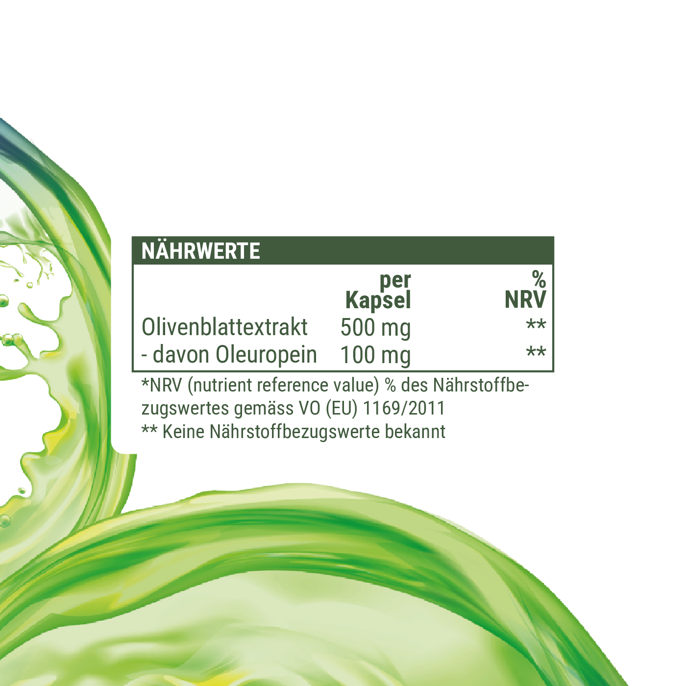 Olivenblatt Extrakt