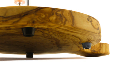Deluxe olive wood Swiss cheese curler, cheese shaver for Tête de Moine
