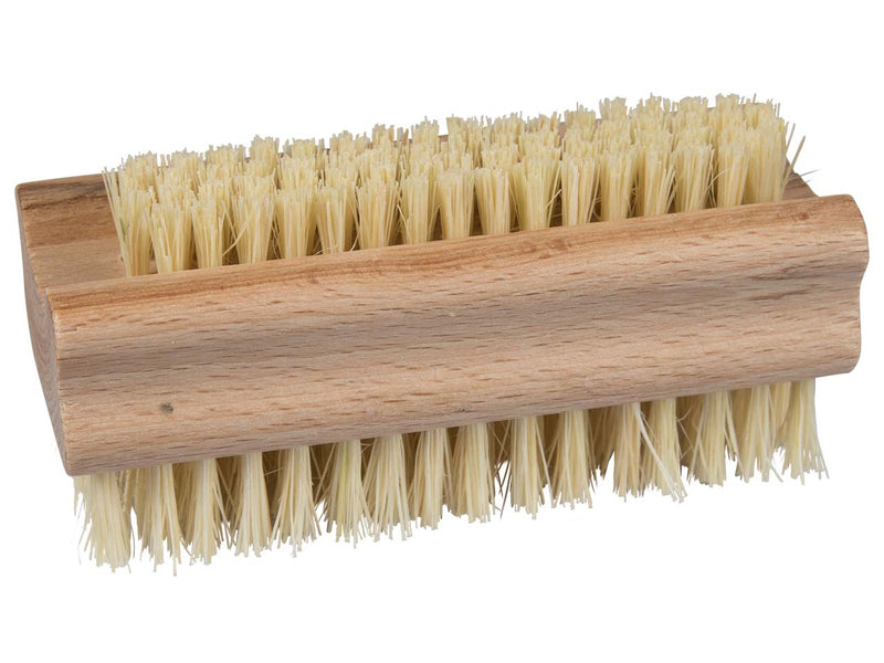 MEMO - Wooden Nail Brush - Natural Bristles 🌿✨