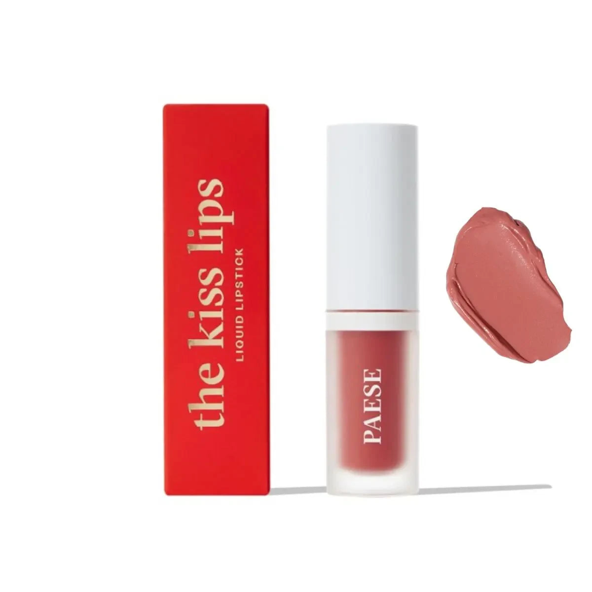 The Kiss Lips - Liquid Lipstick / 02 Nude Coral