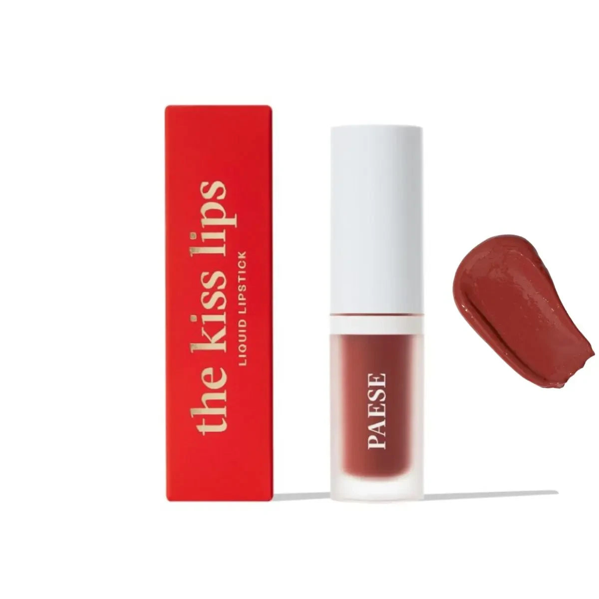 The Kiss Lips - Liquid Lipstick / 04 Rusty Red