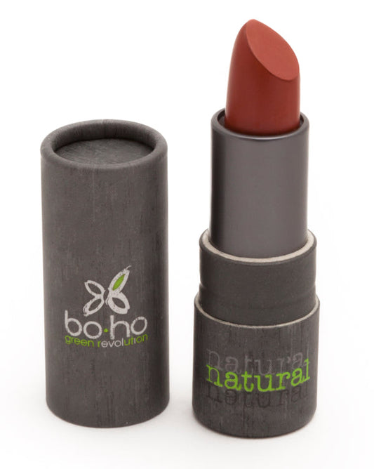 Boho - Coquelicot Vegan Lipstick - Glossy & Natural 🌿💄