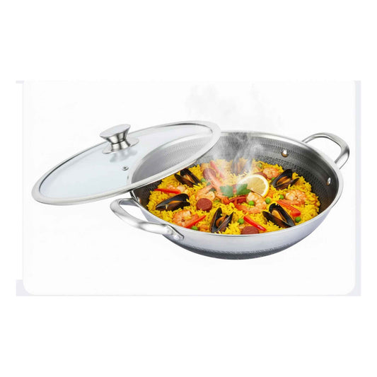PW36 Kochtopf Steel Wok
