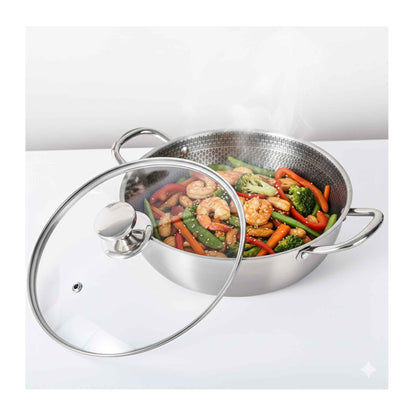 PW36 Kochtopf Steel Wok