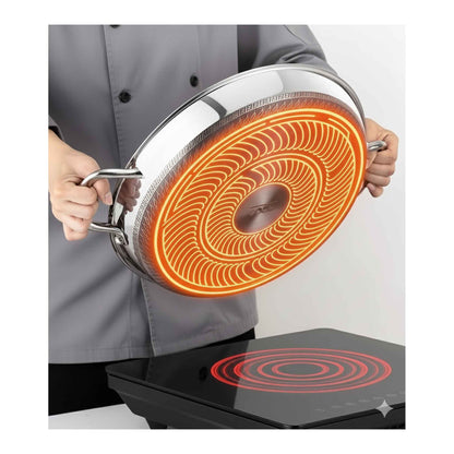 PW36 Kochtopf Steel Wok
