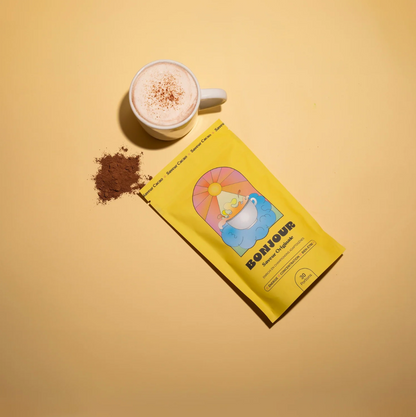 Bonjour Coffee Flavor – Functional Mushroom Coffee (Low Caffeine)