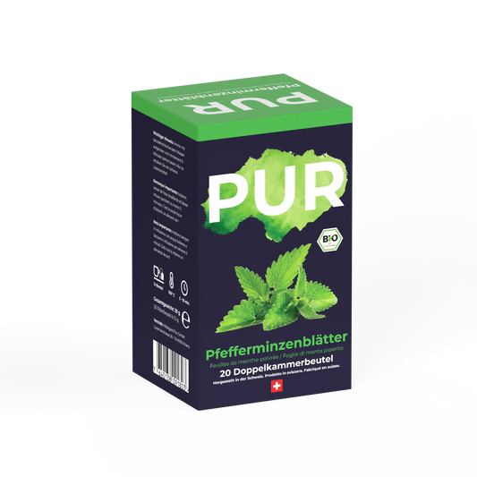 PUR Pfefferminzblätter Tee BIO 20 Btl