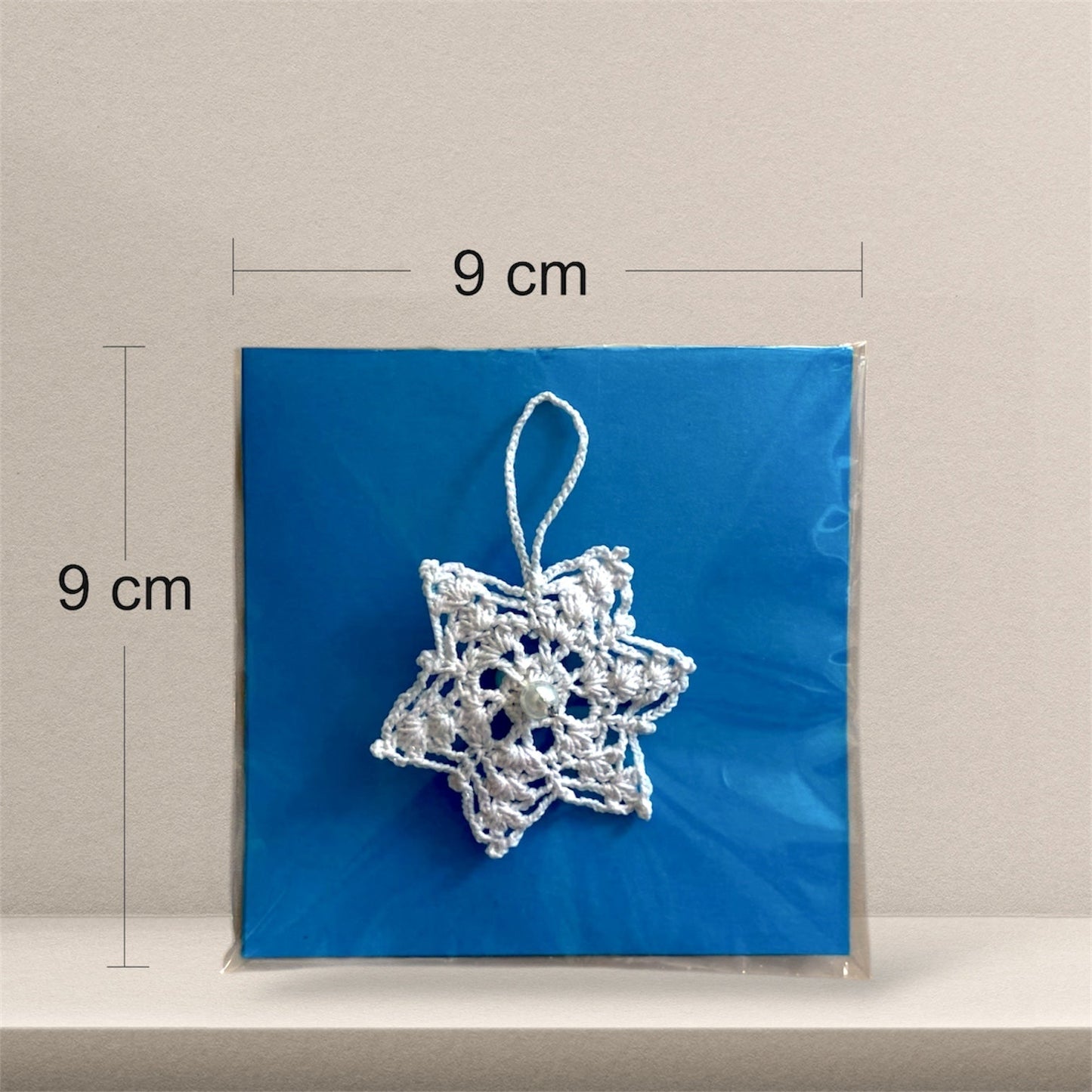 Weihnachtssmuck Handgehäkelter Schneeflocke (klein)