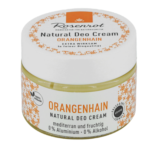 Rosenrot - Orangenhain Natural Deo Cream - Fresh Citrus Protection 🍊