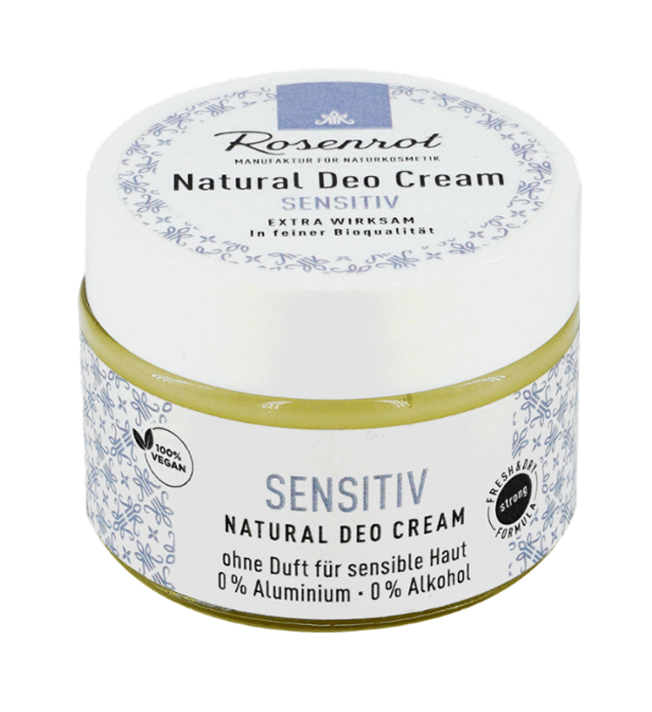 Rosenrot - Sensitive Natural Deo Cream - Ideal for Delicate Skin 🌿✨