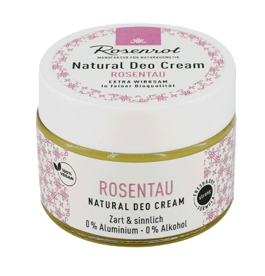 Rosenrot - Rosentau Natural Deo Cream - Fresh & Effective 🌿✨