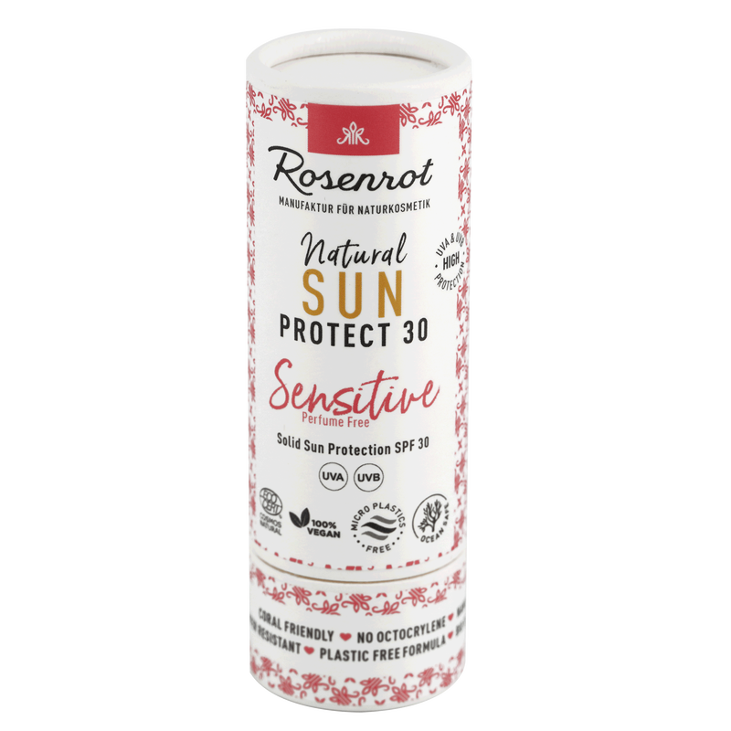 Rosenrot - Natural Sun Protect 30 Stick - Sensitive & Perfume-Free 🌞🛡️