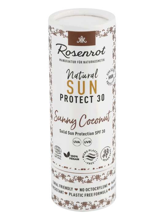 Rosenrot - Natural Sun Protect 30 Sunny Coconut - High SPF Protection 🌞🥥