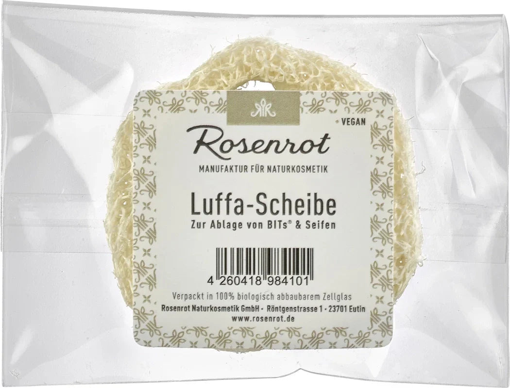 Rosenrot - Vegan Luffa Sponge - Eco-Friendly Bath Essential 🌿🌸