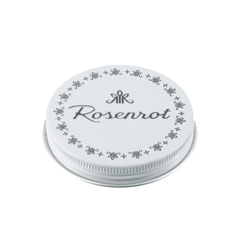 Rosenrot - White Lid Bitbox - Vegan Accessory 🌿✨